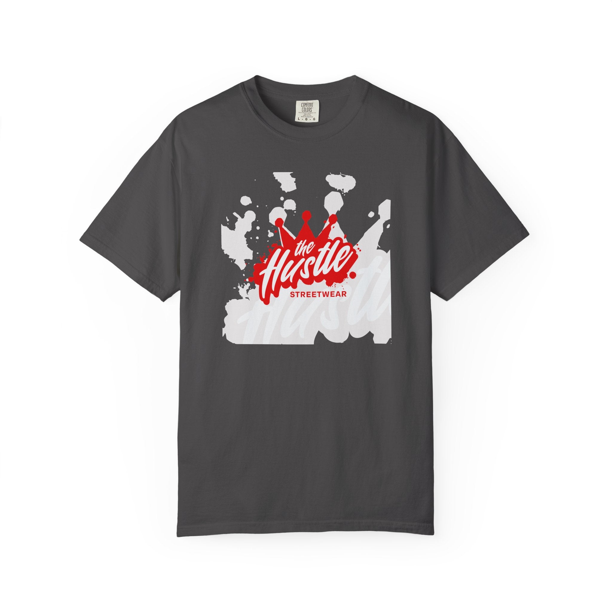 Red Hustle Streewear unisex Garment-Dyed T-Shirt