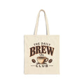 The Daily Brew Club — Coffee Lover Canvas Tote Bag