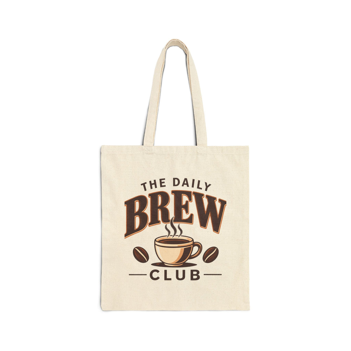 The Daily Brew Club — Coffee Lover Canvas Tote Bag