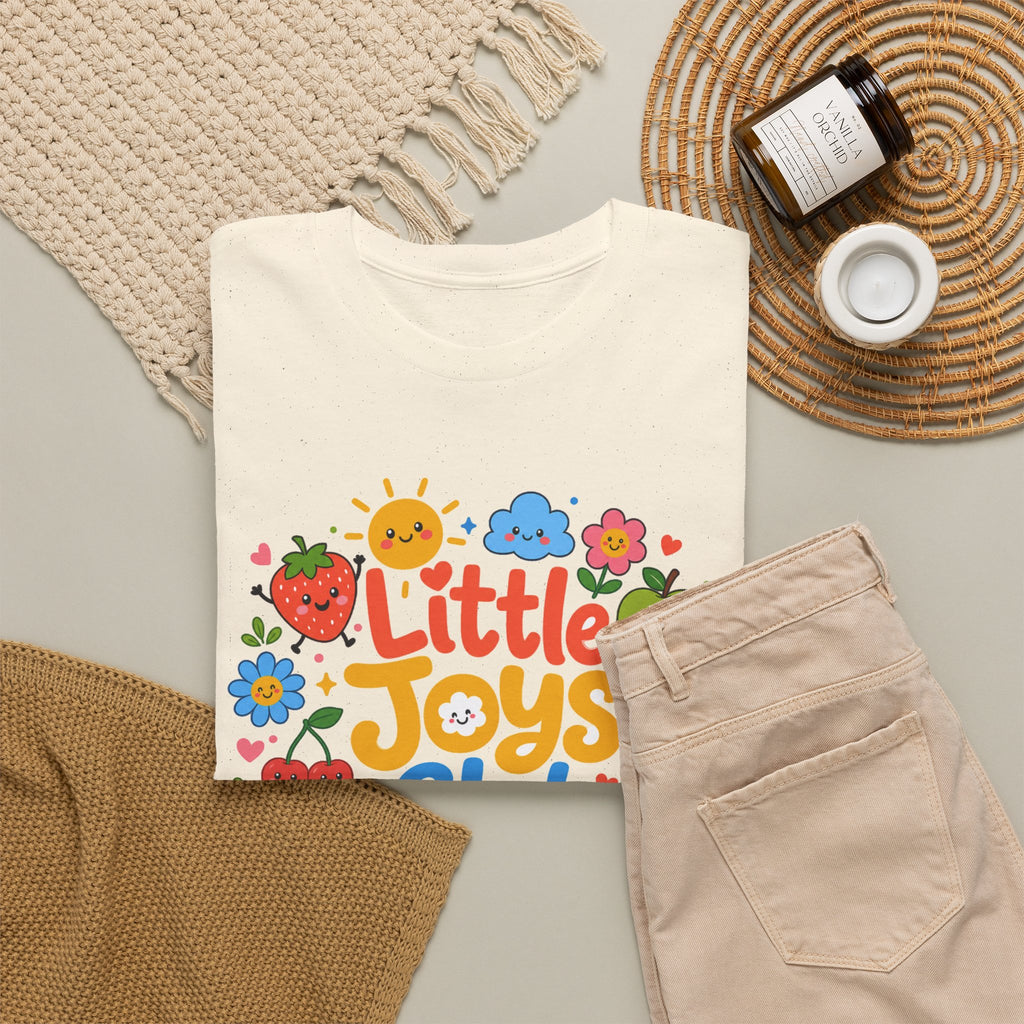 Little Joys Club Shirt, Cute Graphic Tee, Whimsical Floral T-Shirt, Cherry Lemon Shirt, Girly Gift
