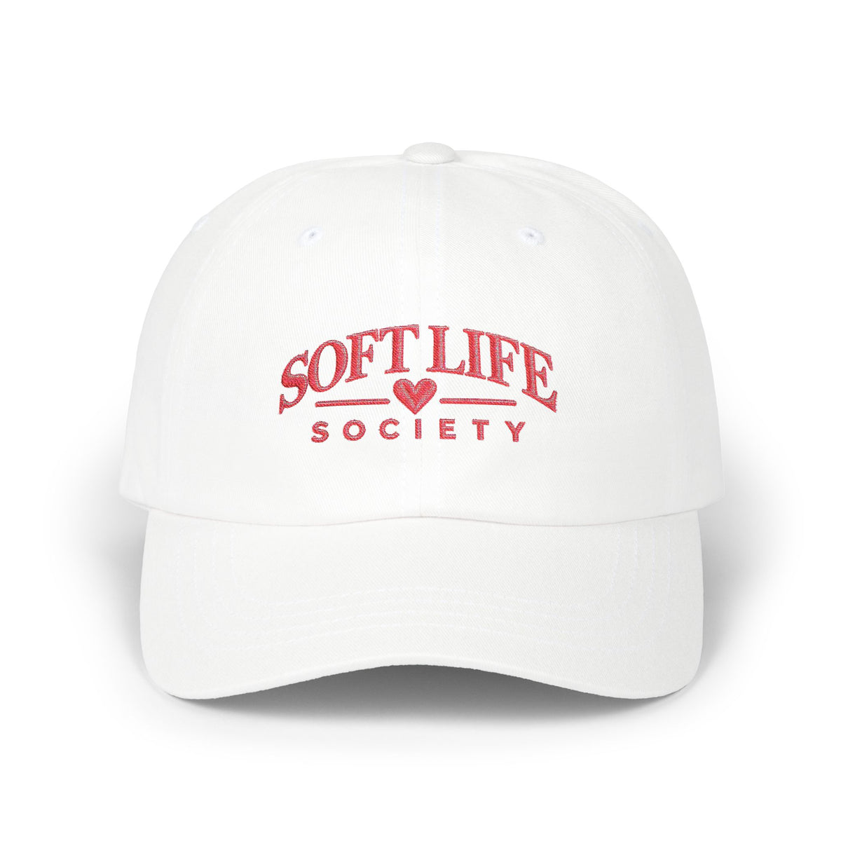 Soft Life Society — Embroidered Classic Dad Cap