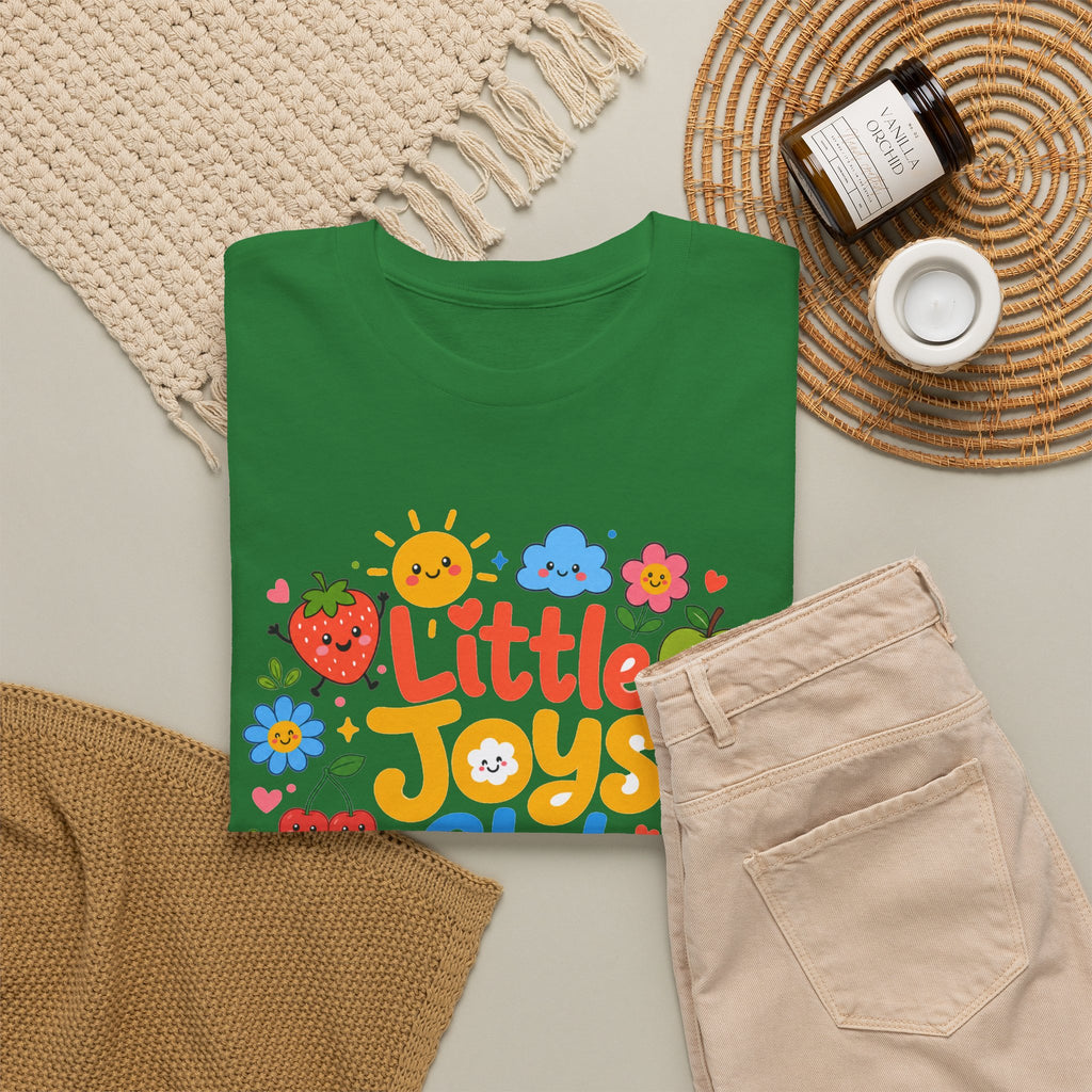 Little Joys Club Shirt, Cute Graphic Tee, Whimsical Floral T-Shirt, Cherry Lemon Shirt, Girly Gift