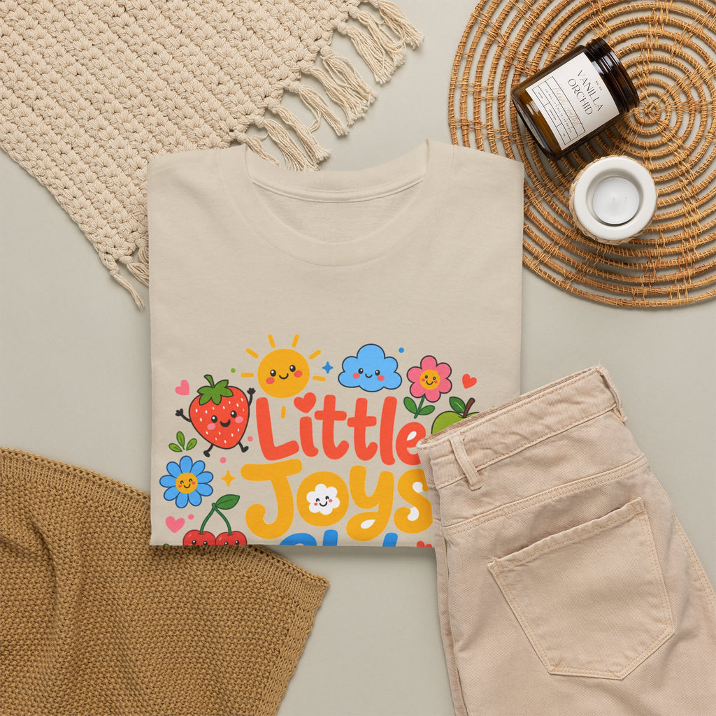 Little Joys Club Shirt, Cute Graphic Tee, Whimsical Floral T-Shirt, Cherry Lemon Shirt, Girly Gift