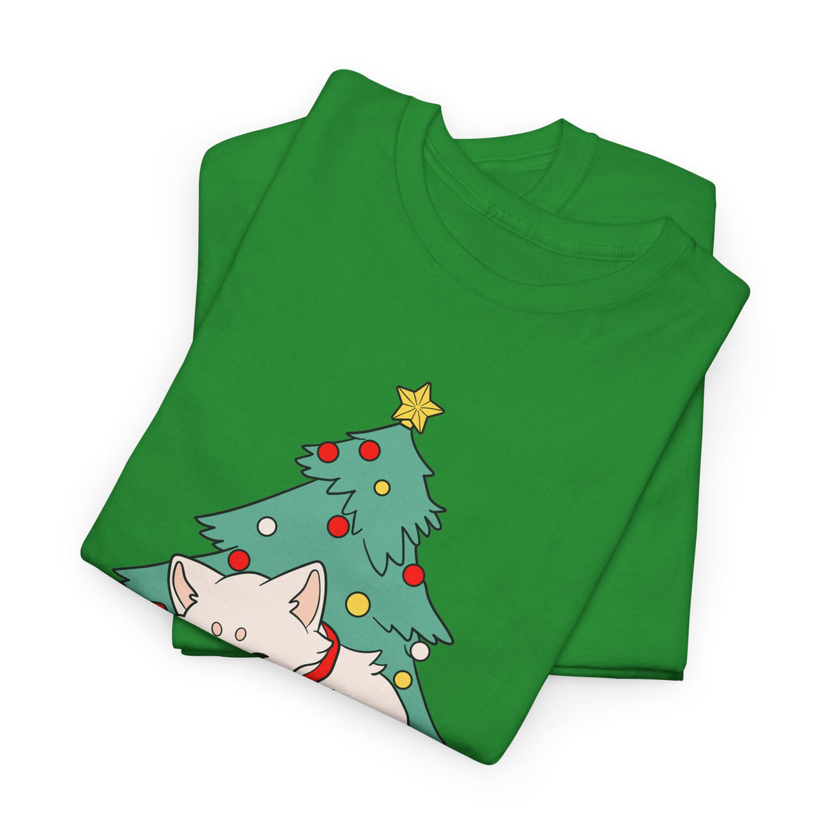 Cute Christmas Dog Shirt, Merry Christmas Puppy Tee, Dog Lover Christmas Gift, Cozy Holiday Graphic T-Shirt