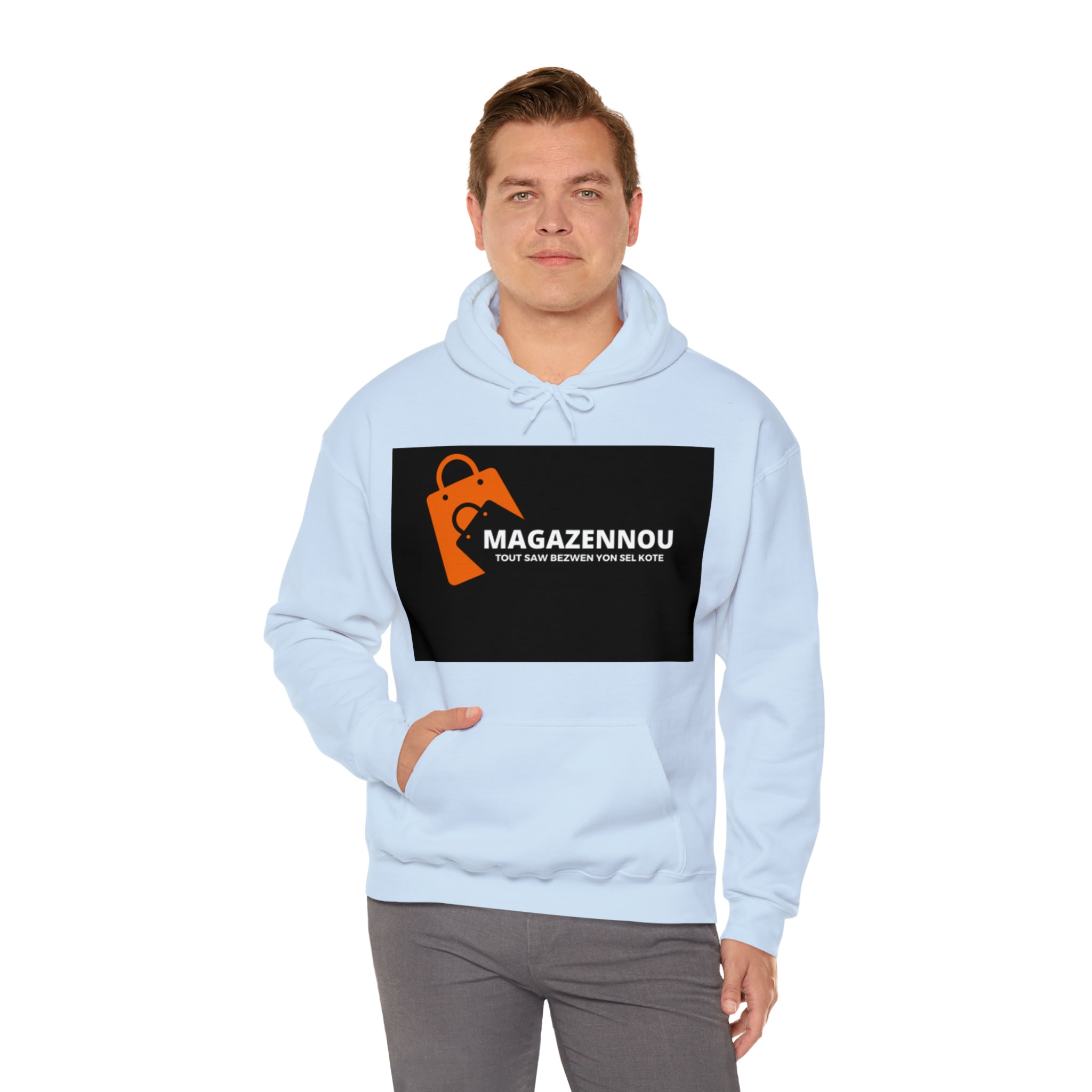 Magazennou.  Hooded Sweatshirt