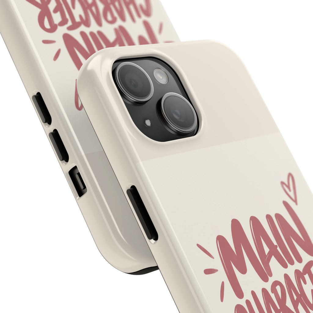 Main Character Off Duty — Gen Z Lifestyle Tough Phone Case