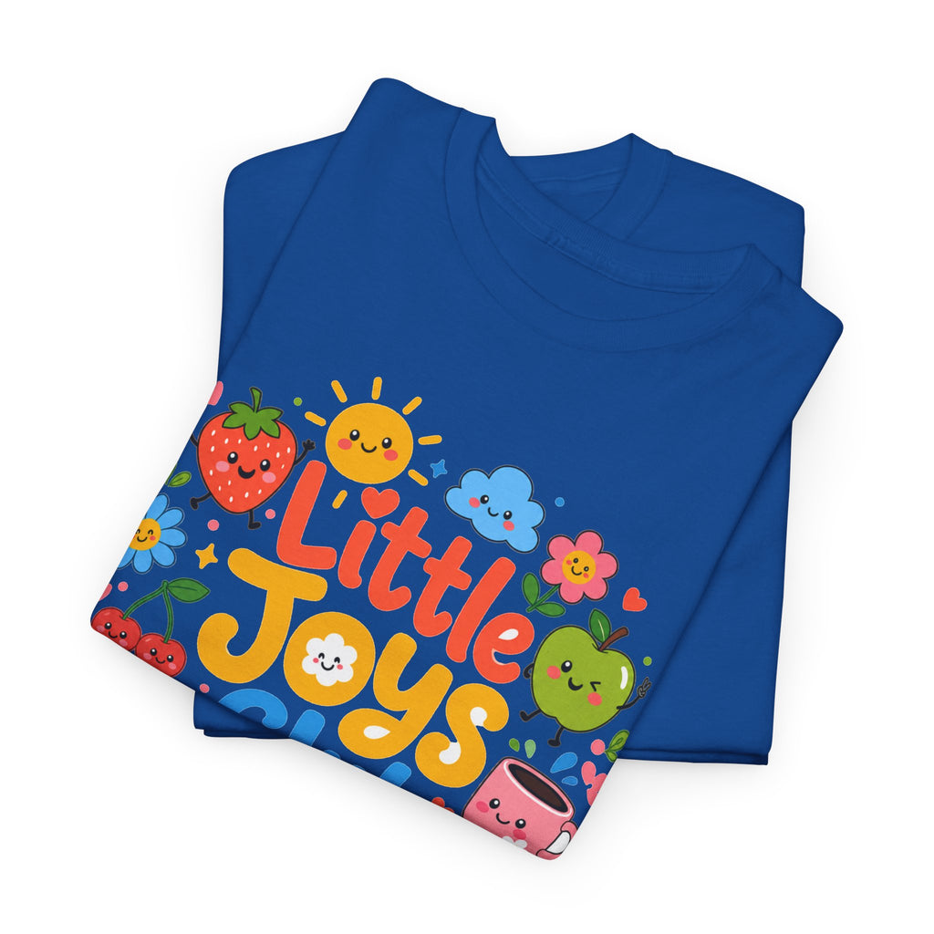 Little Joys Club Shirt, Cute Graphic Tee, Whimsical Floral T-Shirt, Cherry Lemon Shirt, Girly Gift