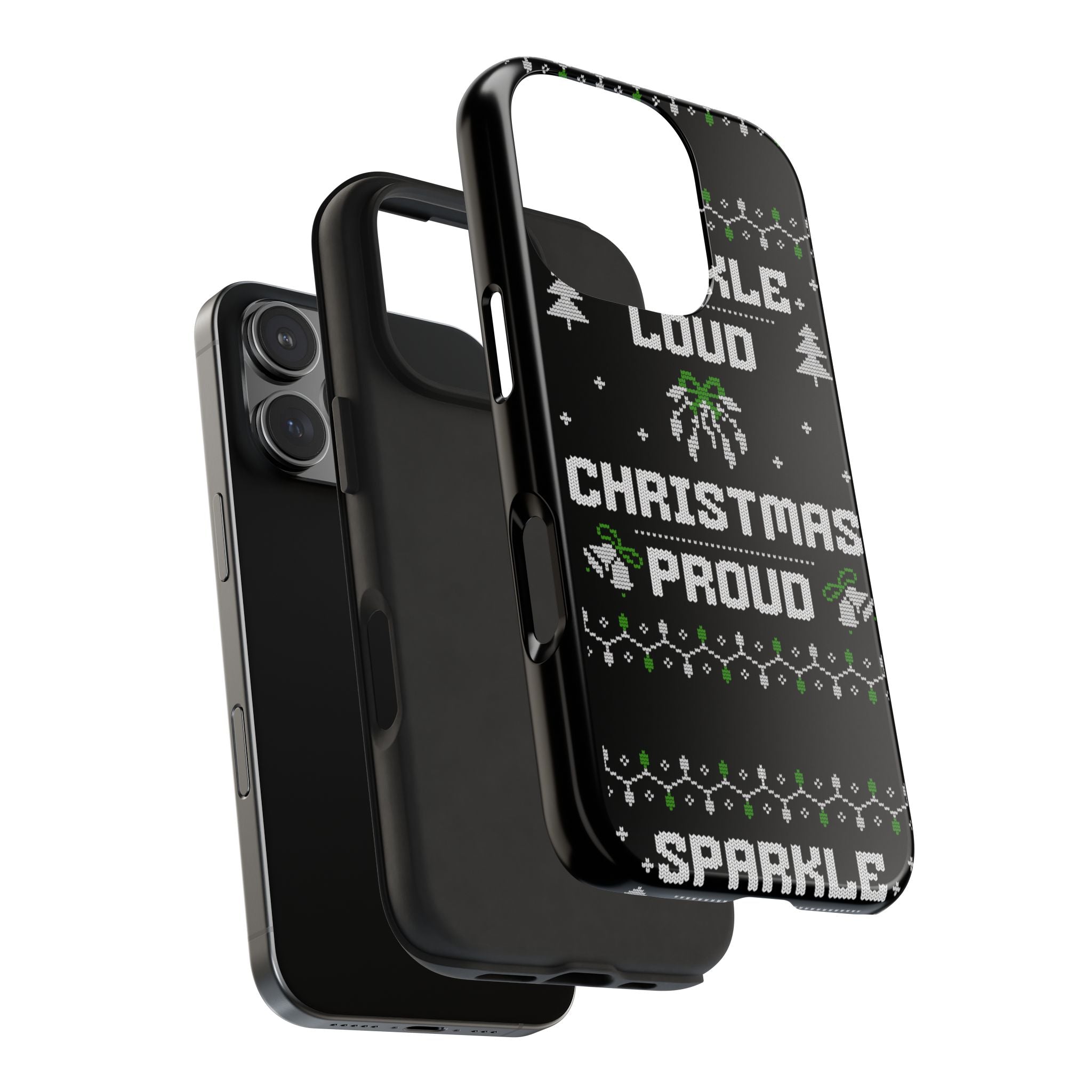 Christmas Proud Tough Phone Cases with Cool Illustrations