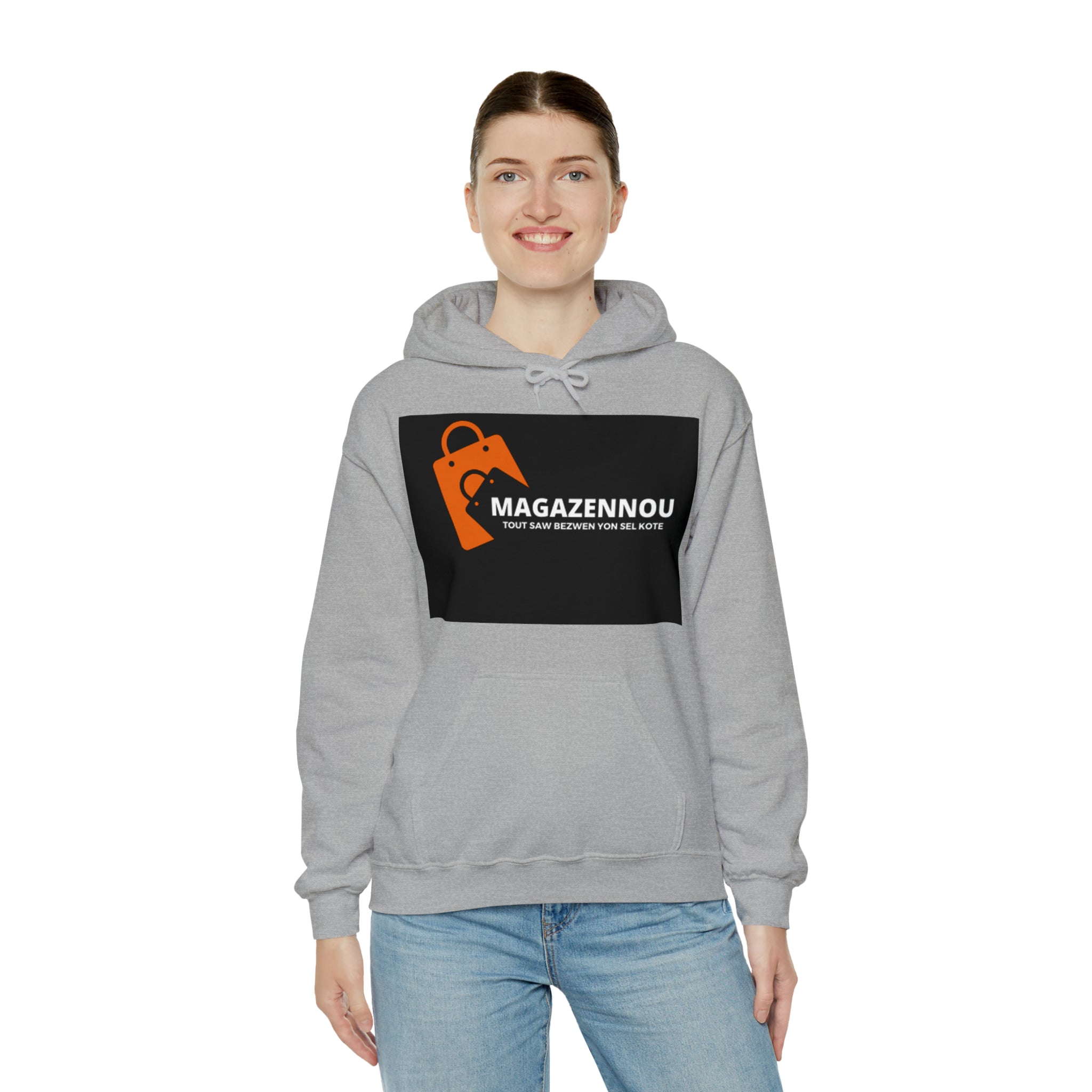 Magazennou.  Hooded Sweatshirt