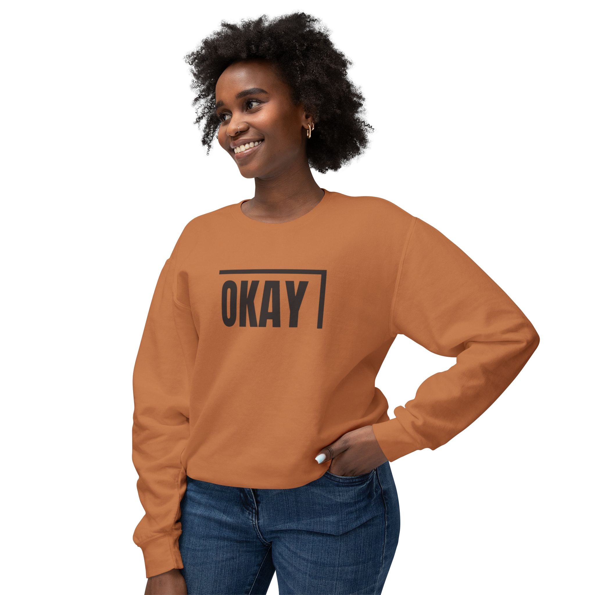 Okay - Crewneck Sweatshirt