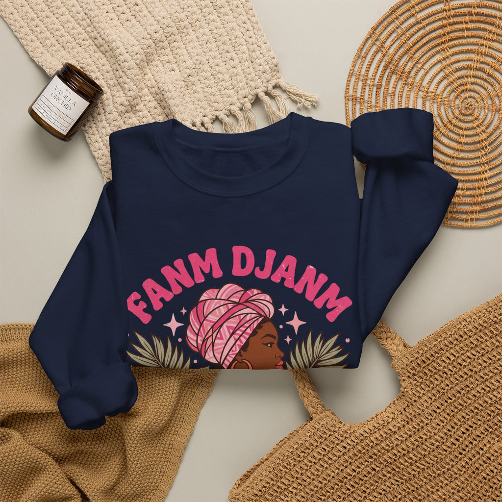 Fanm Djanm – Haitian Women Empowerment Graphic Sweatshirt | SONHCO