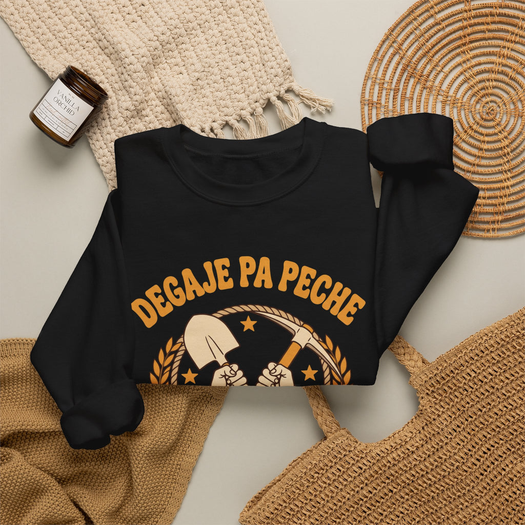 Degaje Pa Peche – Haitian Creole Motivational Graphic T-Shirt | SONHCO