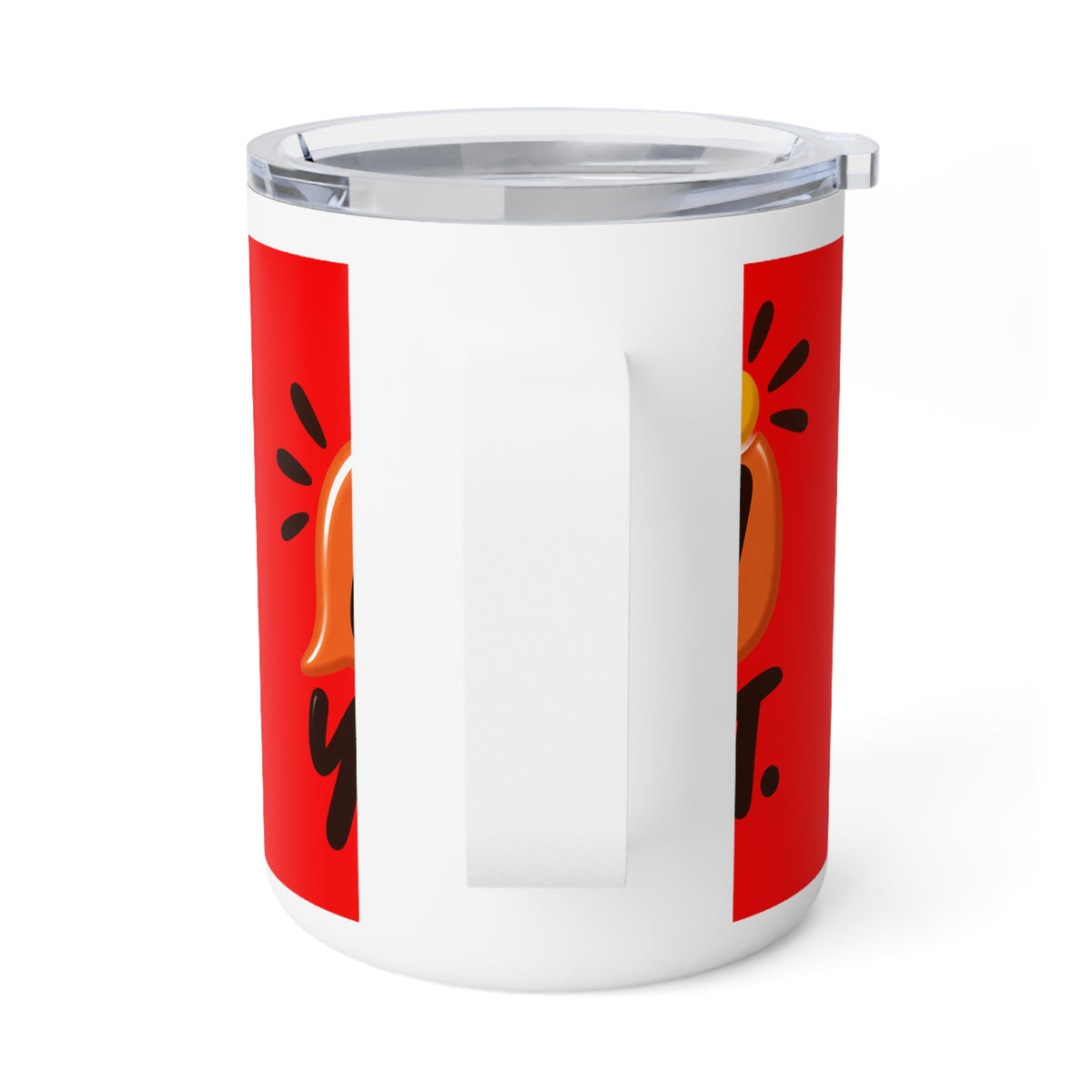 I Saw Your Text. — Funny Insulated Coffee Mug, 10oz