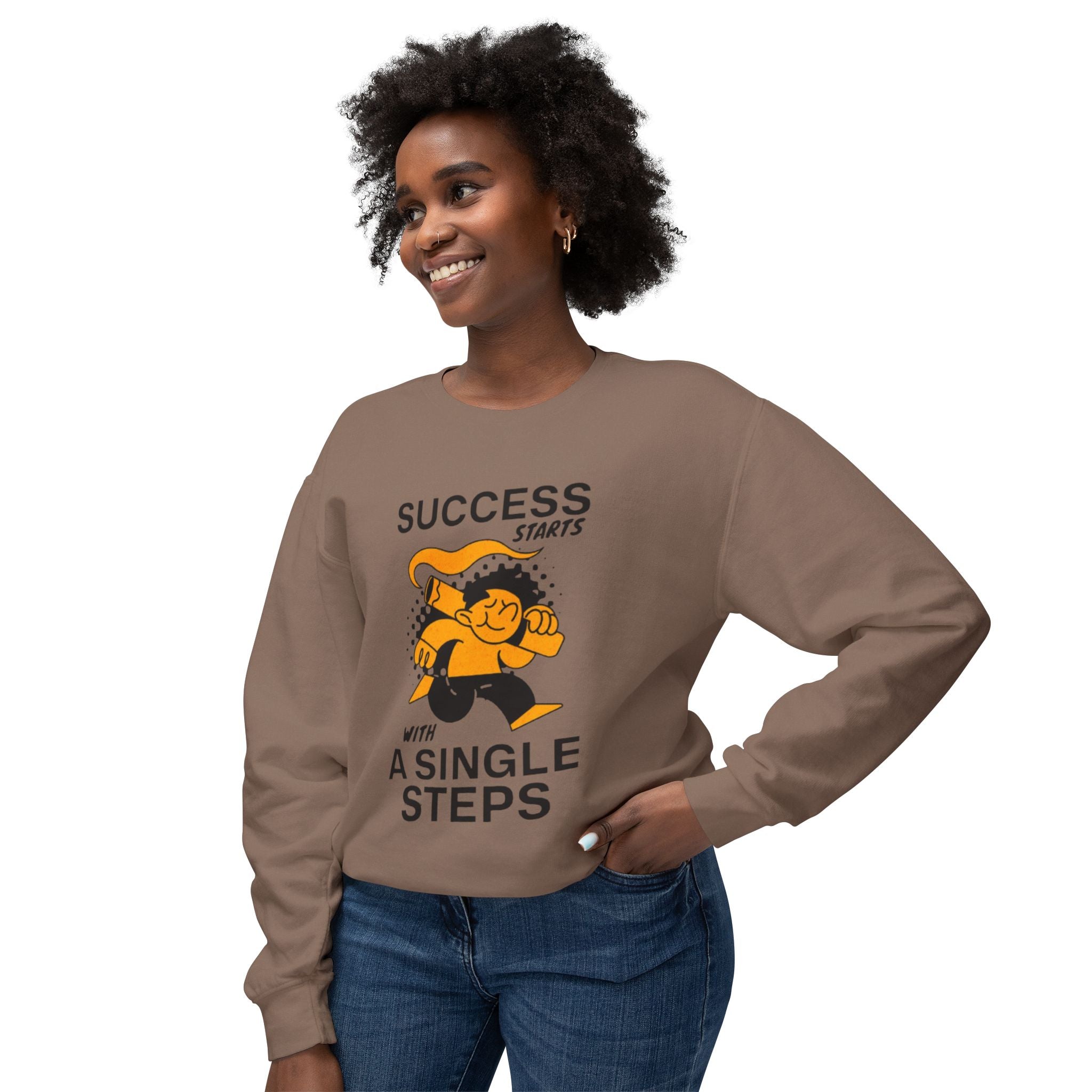 Success Starts With a Single Steps - Crewneck Sweatshirt