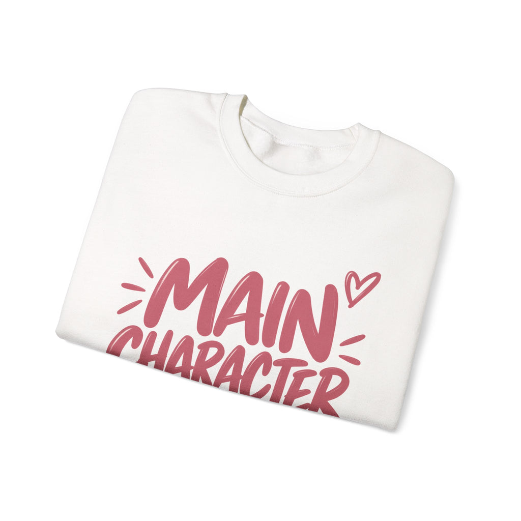 Main Character Off Duty — Gen Z Crewneck Sweatshirt