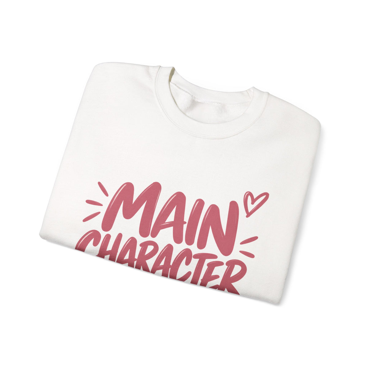 Main Character Off Duty — Gen Z Crewneck Sweatshirt