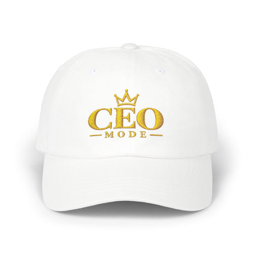 CEO Mode — Embroidered Classic Dad Cap