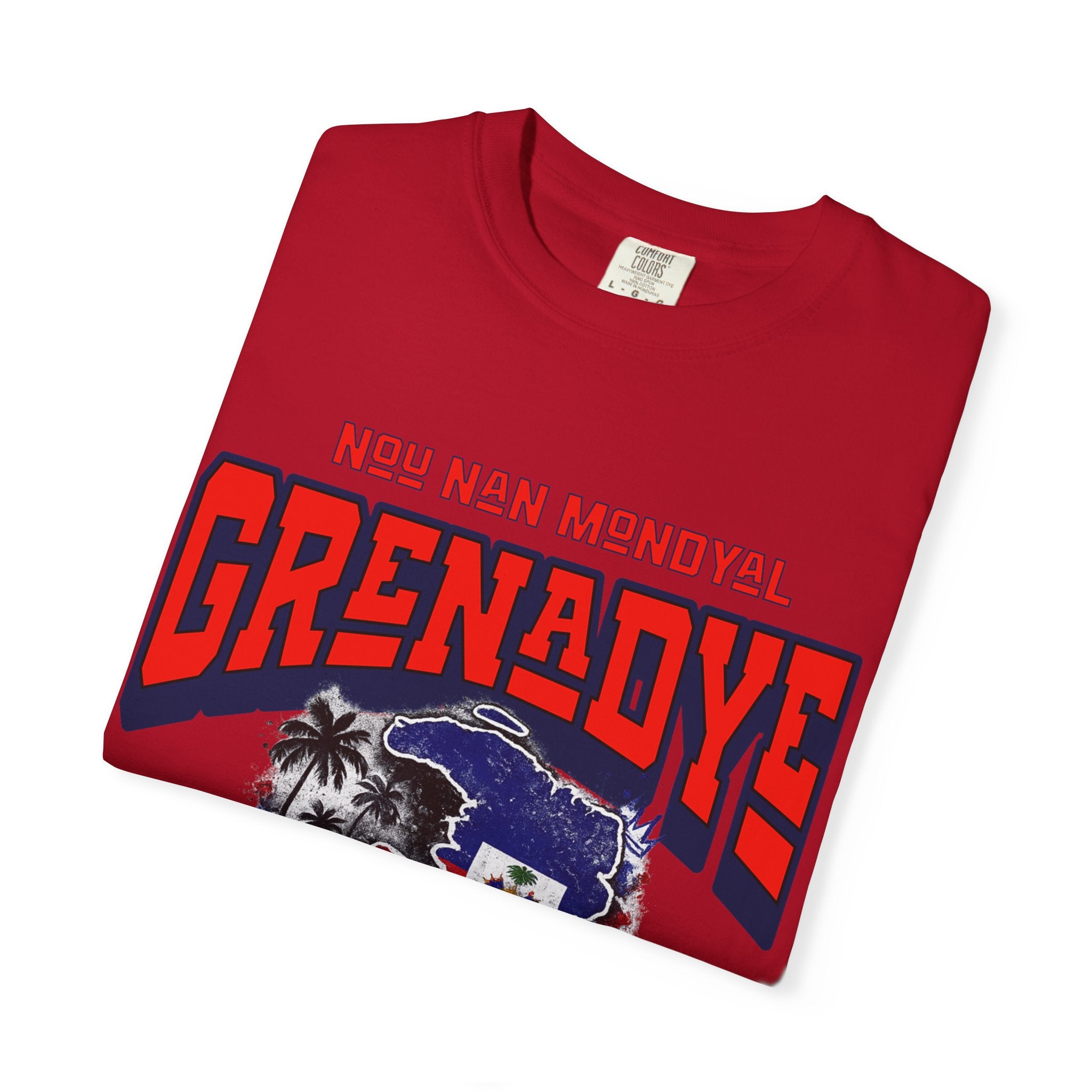 Nou Nan Mondyal T-shirt Grenadye Alaso - Koleksyon 2026