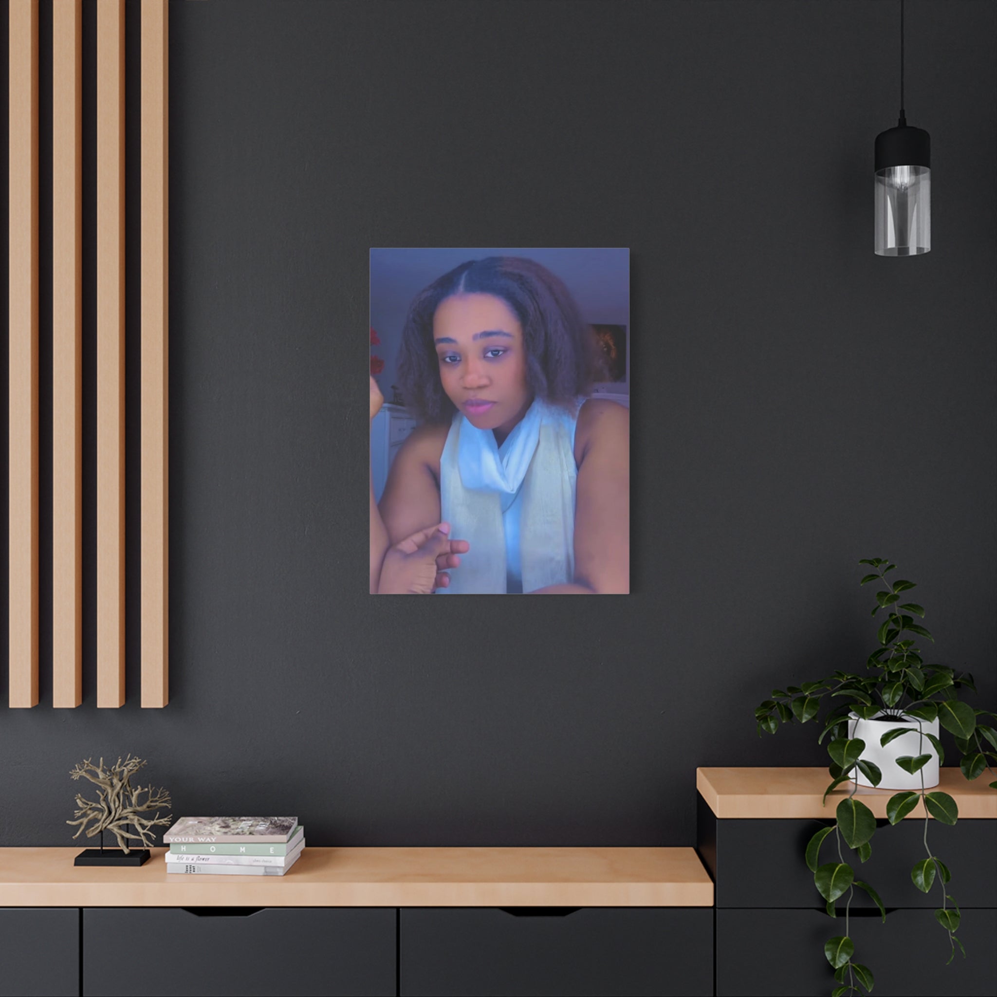 Pretty Tania'S Girl - Matte Canvas Wall Art, Modern Home Decor, Inspirational Framed Print, Gift for Art Lovers, Minimalist Artwork