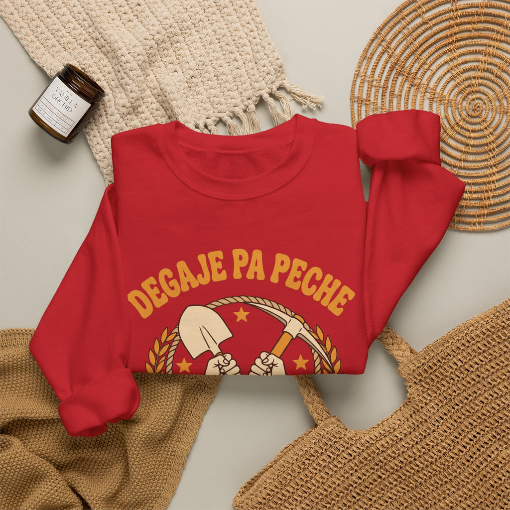 Degaje Pa Peche – Haitian Creole Motivational Graphic T-Shirt | SONHCO