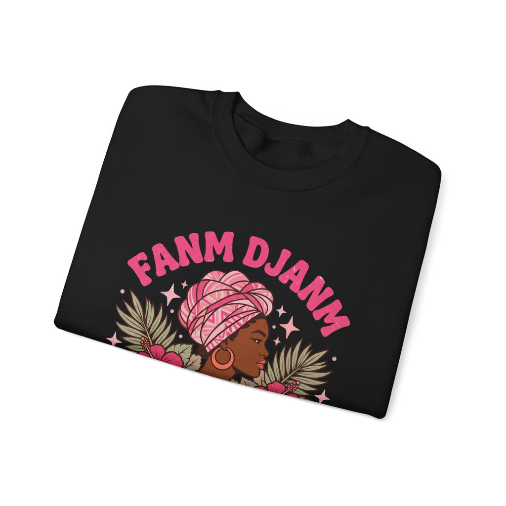 Fanm Djanm – Haitian Women Empowerment Graphic Sweatshirt | SONHCO