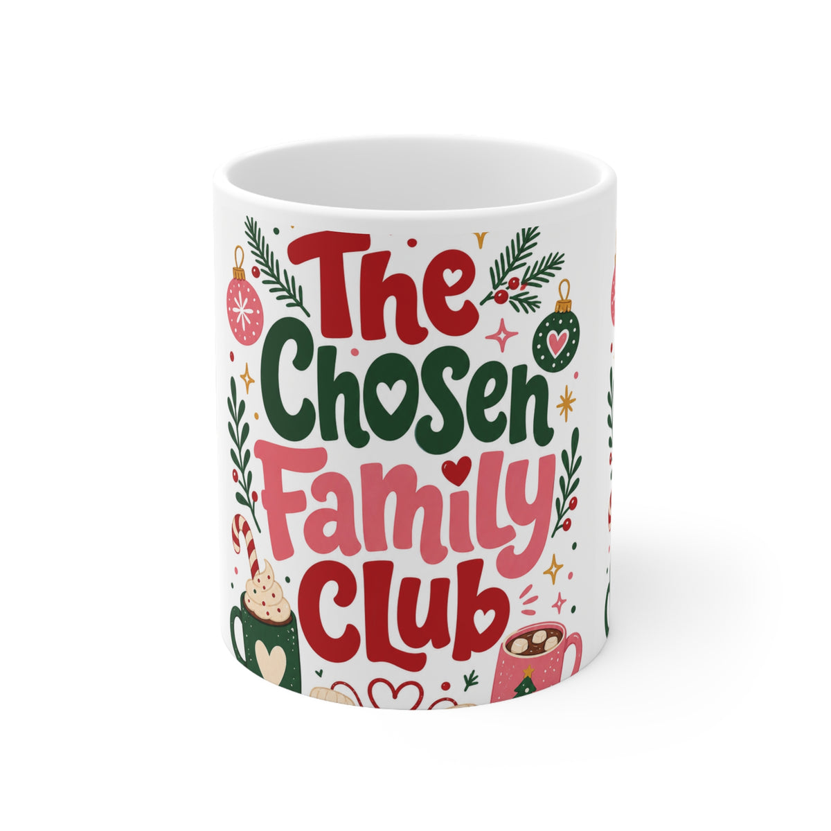 Chosen Family Mug, Best Friend Gift, Friendship Coffee Cup, Friendsmas Gift, Found Family Gift