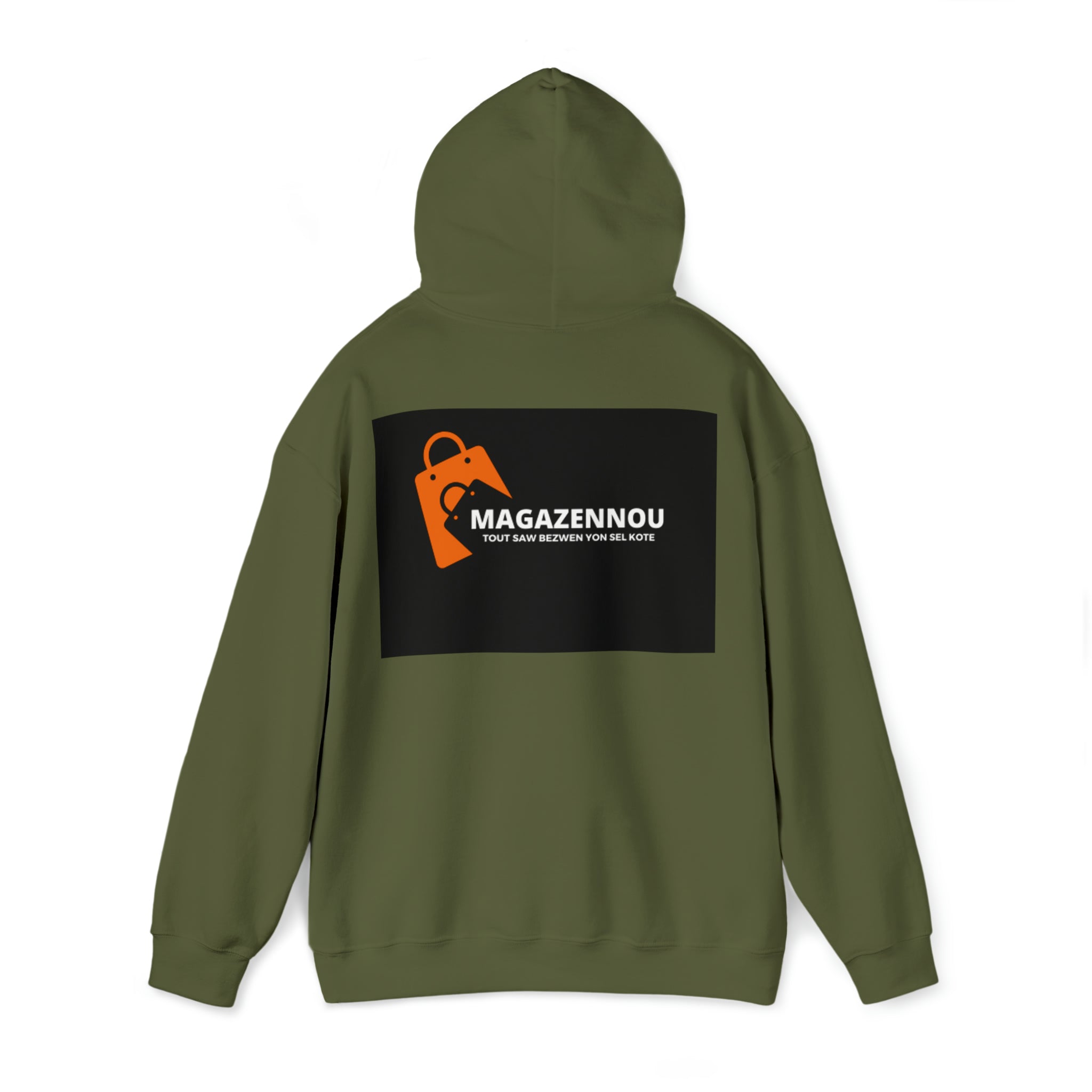 Magazennou.  Hooded Sweatshirt