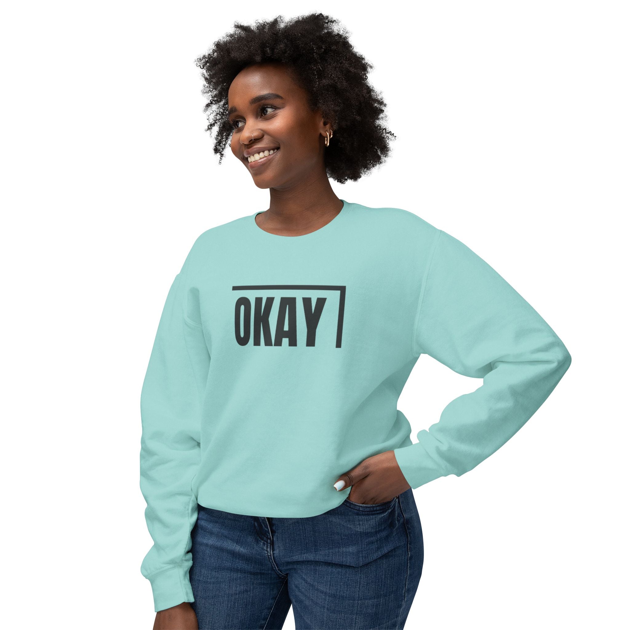 Okay - Crewneck Sweatshirt