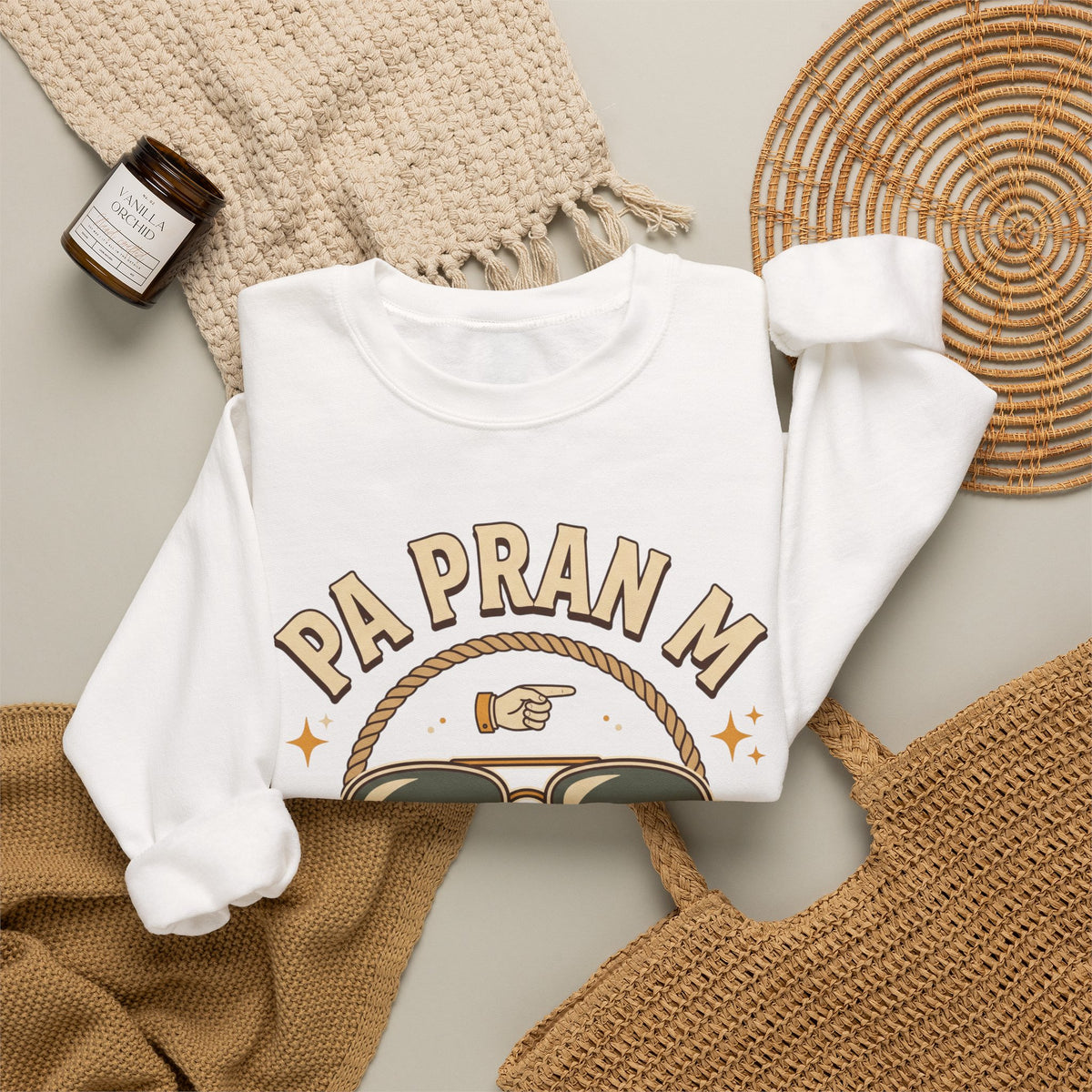 Pa Pran M Pou Egare – Haitian Creole Streetwear Graphic Sweatshirt | SONHCO