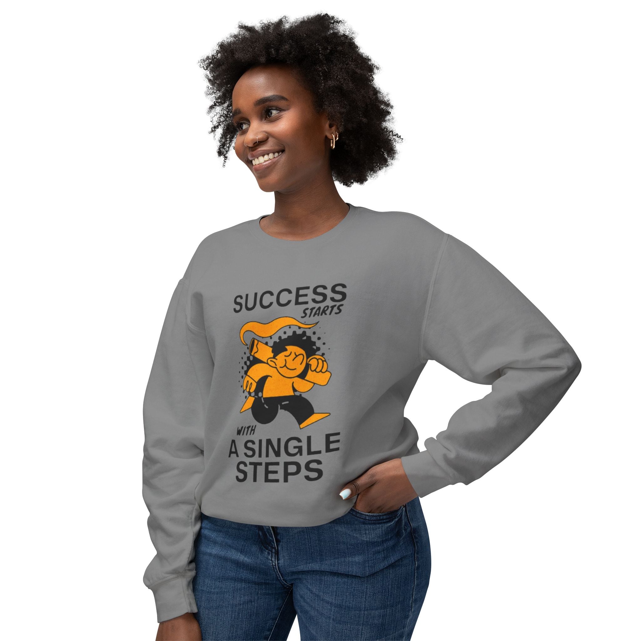 Success Starts With a Single Steps - Crewneck Sweatshirt