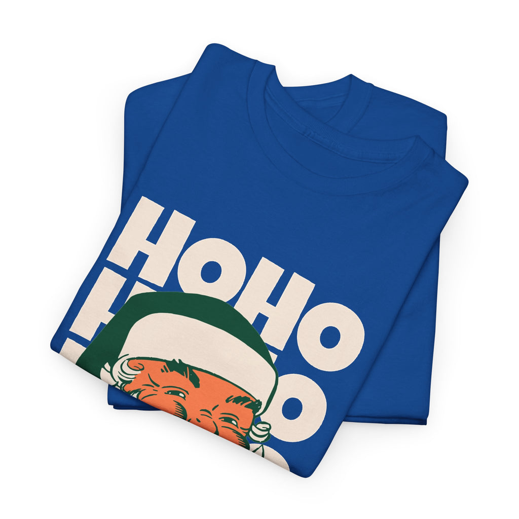 Retro Santa Ho Ho Ho Shirt, Merry Christmas Graphic Tee, Vintage Holiday T-Shirt, Funny Santa Christmas Gift