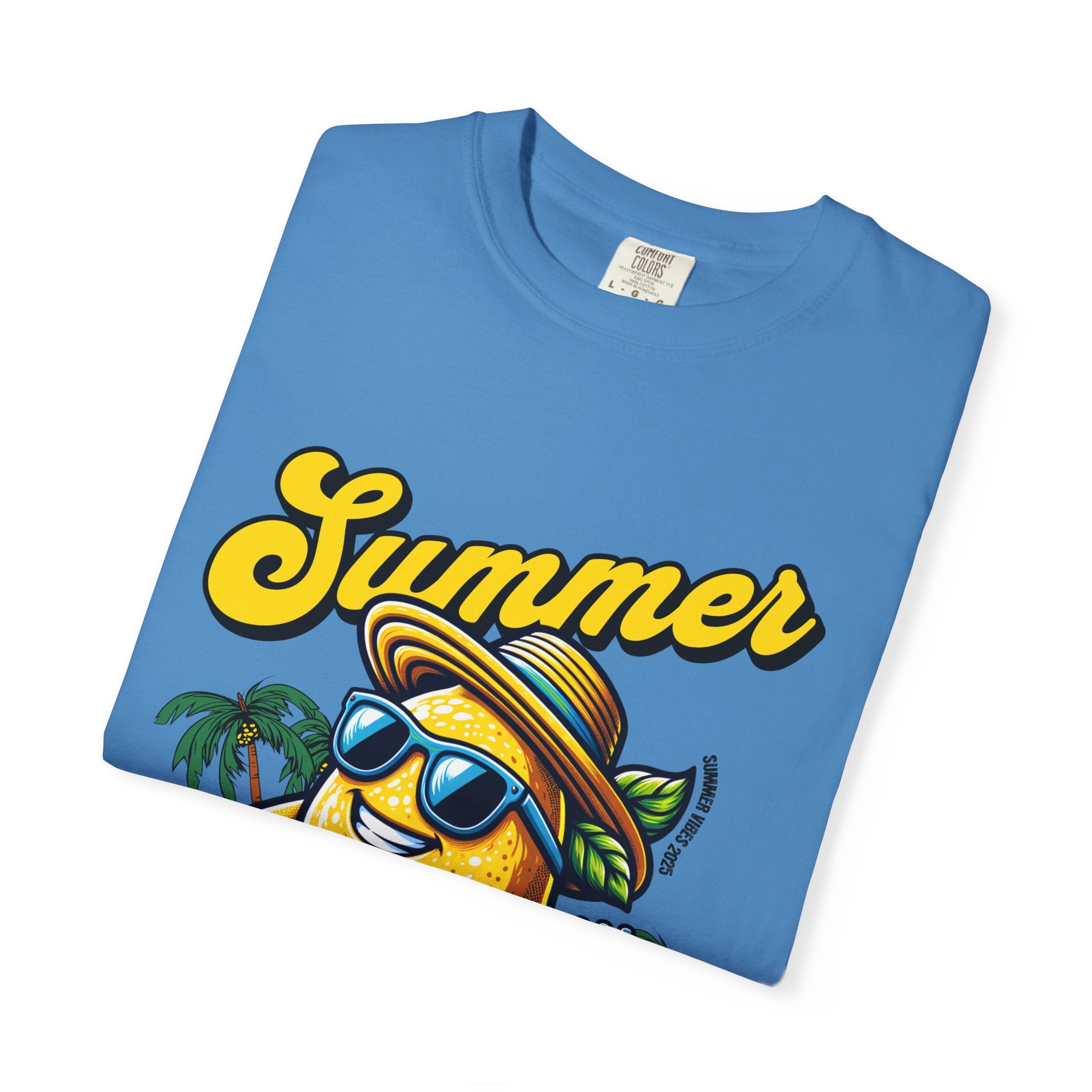 Summer Vibes Unisex Garment-Dyed T-Shirt