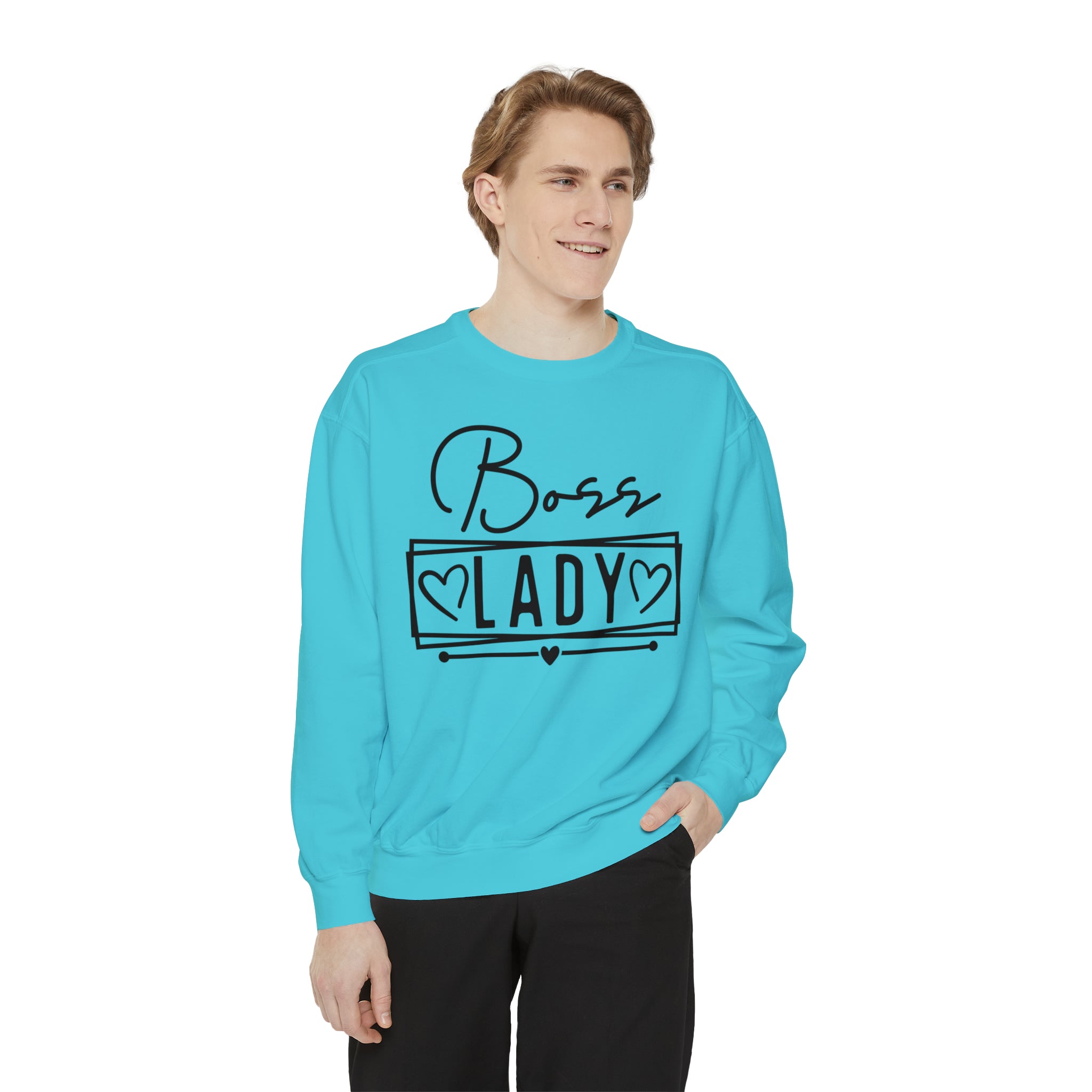 Boss Lady Co -Dyed Sweatshirt