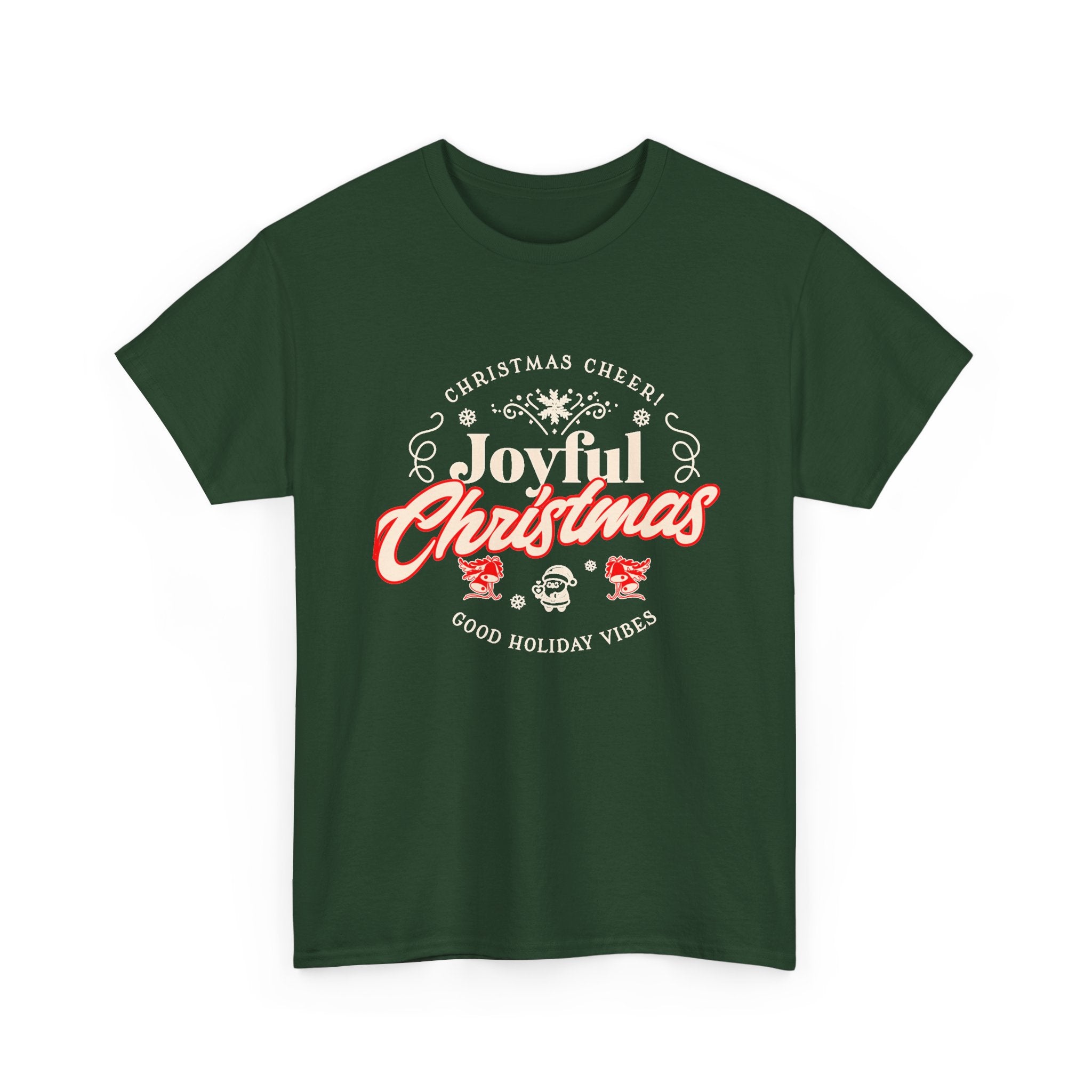 Joyful Christmas Tee — 'Joyful Christmas' Holiday Graphic Shirt