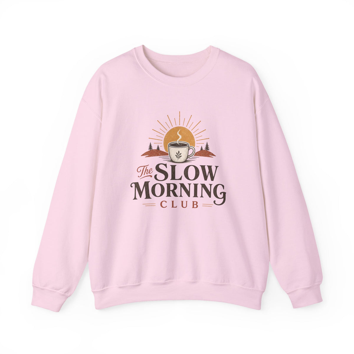 Slow Morning Club Mug, Cozy Coffee Lover Gift, Cute Morning Coffee Cup, Self Care Gift for Her