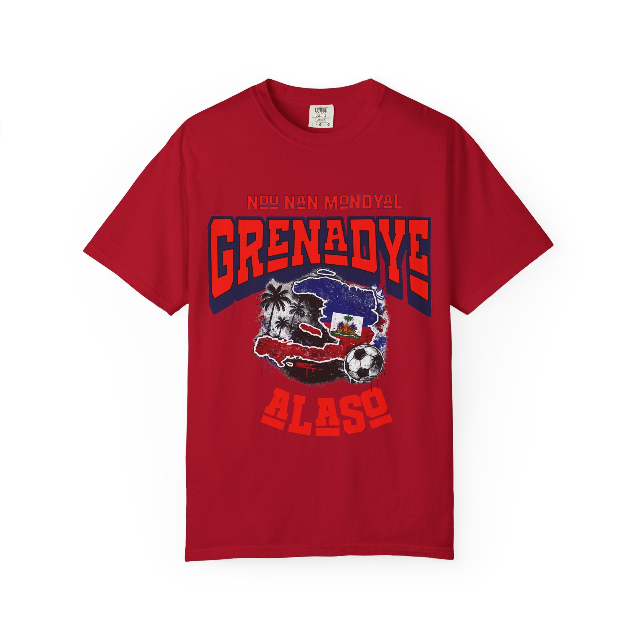 Nou Nan Mondyal T-shirt Grenadye Alaso - Koleksyon 2026