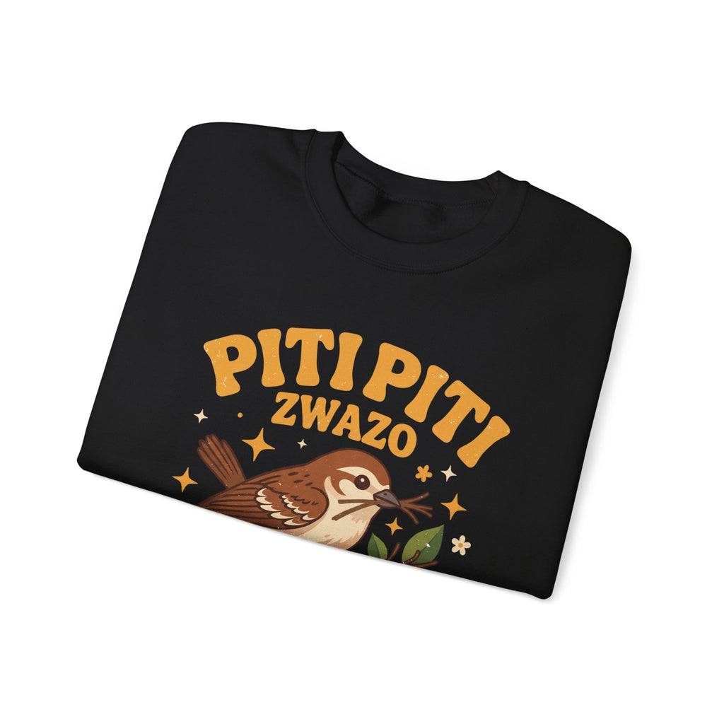 Piti Piti Zwazo Fè Nich Li – Haitian Creole Graphic T-Shirt | SONHCO