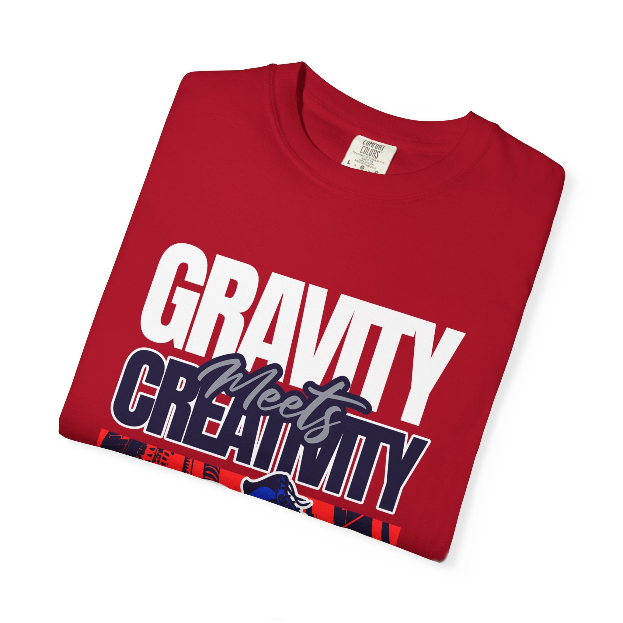 Gravity Meets Creativity 2026 unisex Garment-Dyed T-Shirt
