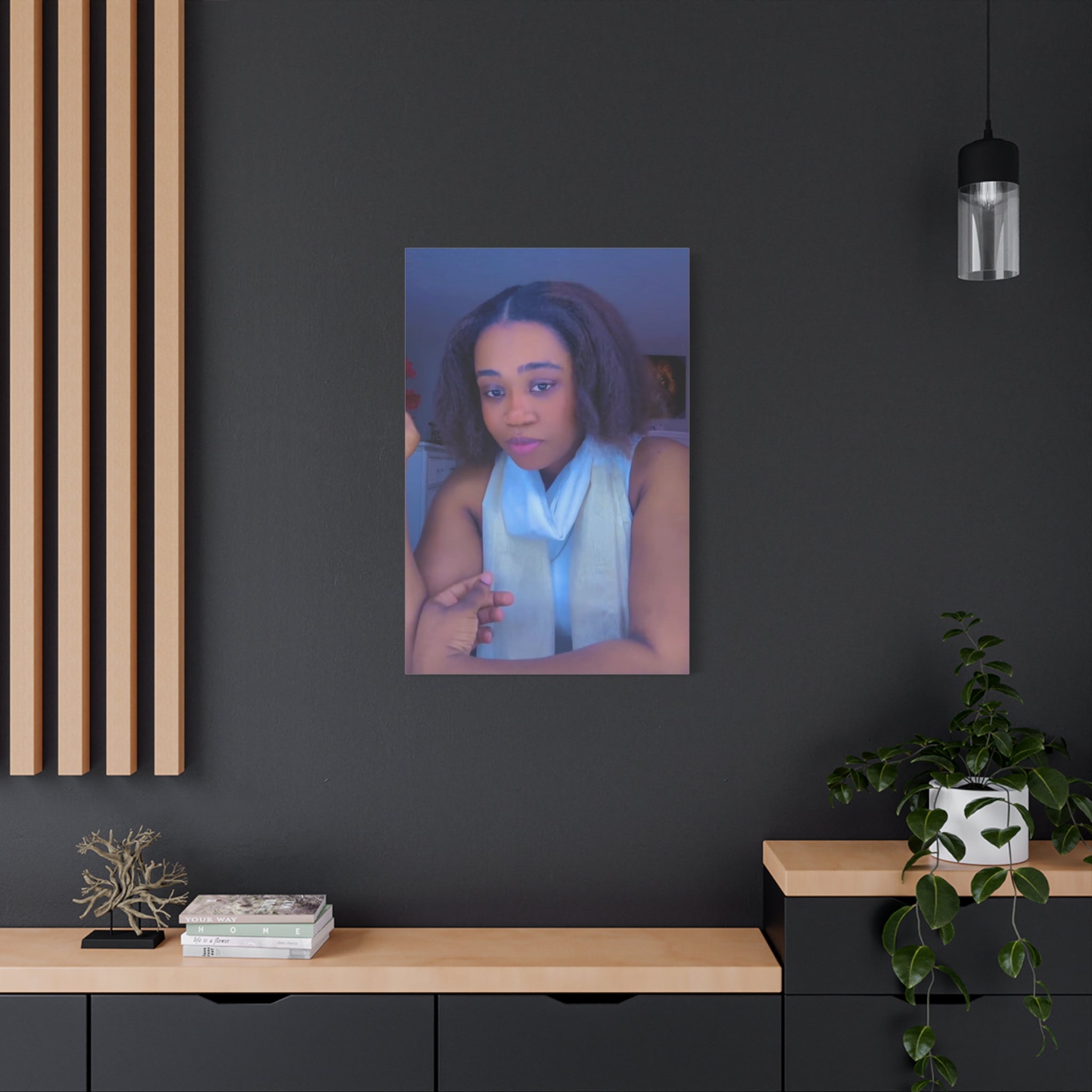 Pretty Tania'S Girl - Matte Canvas Wall Art, Modern Home Decor, Inspirational Framed Print, Gift for Art Lovers, Minimalist Artwork