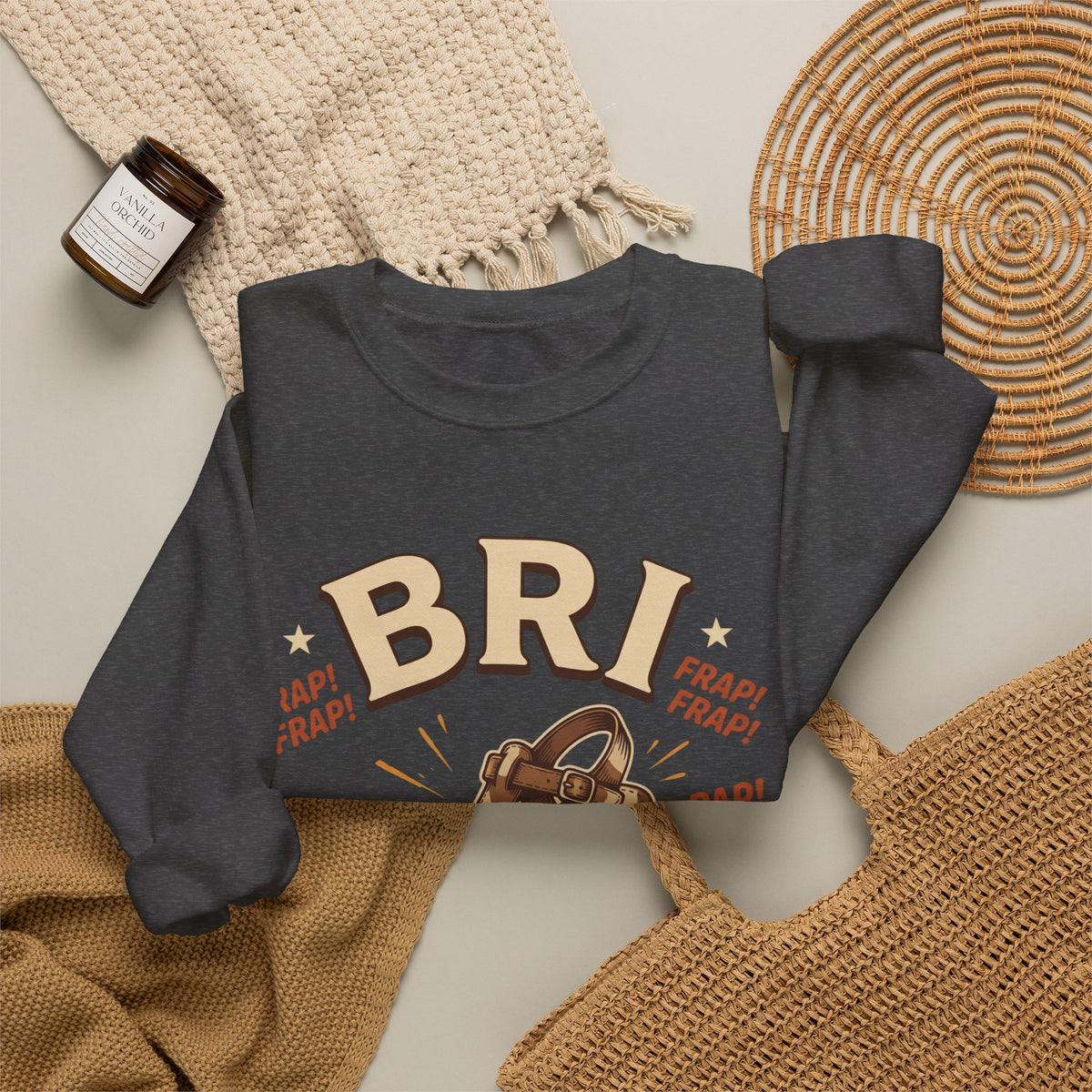 Bri Sapat – Funny Haitian Creole Graphic Sweatshirt | SONHCO