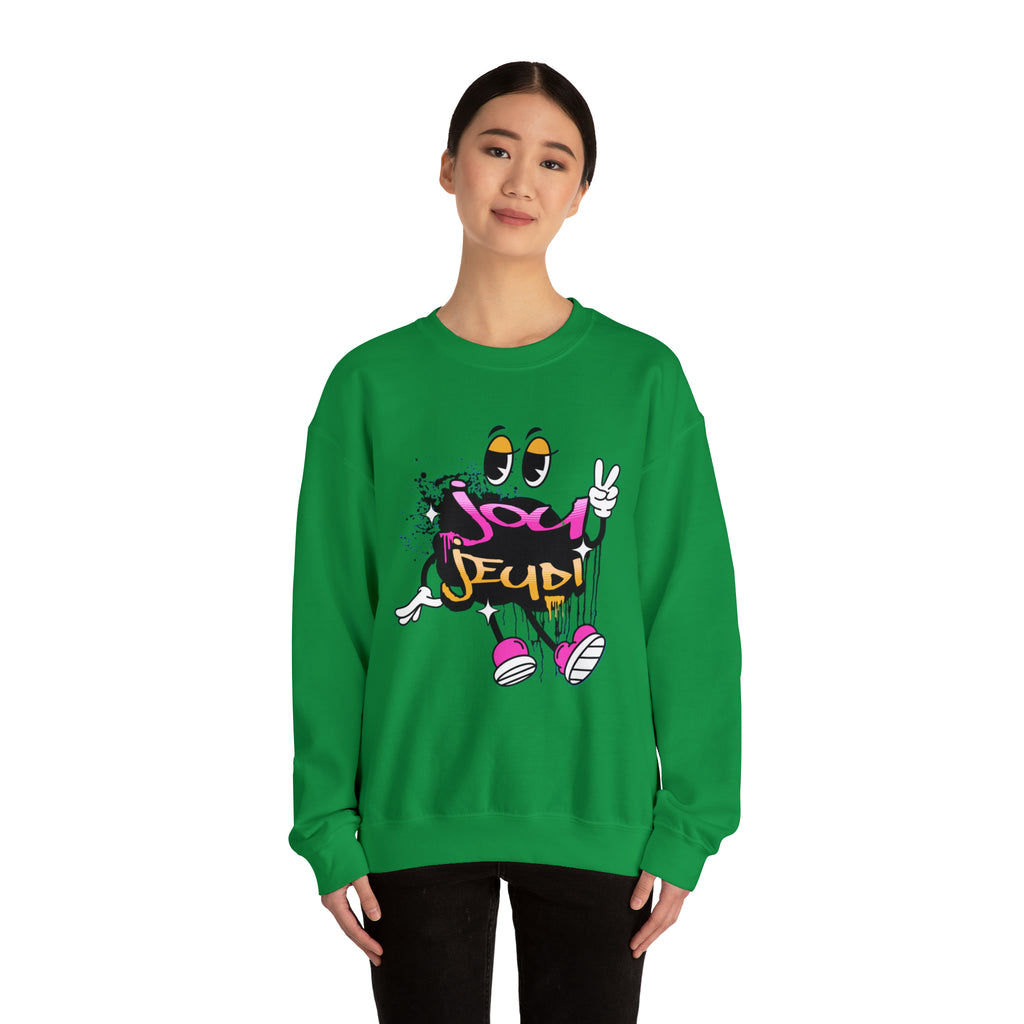 Jou Jeudi  - Unisex Heavy Blend™ Crewneck Sweatshirt