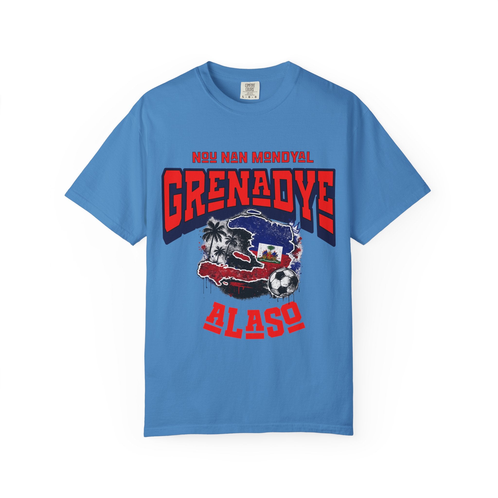 Nou Nan Mondyal T-shirt Grenadye Alaso - Koleksyon 2026