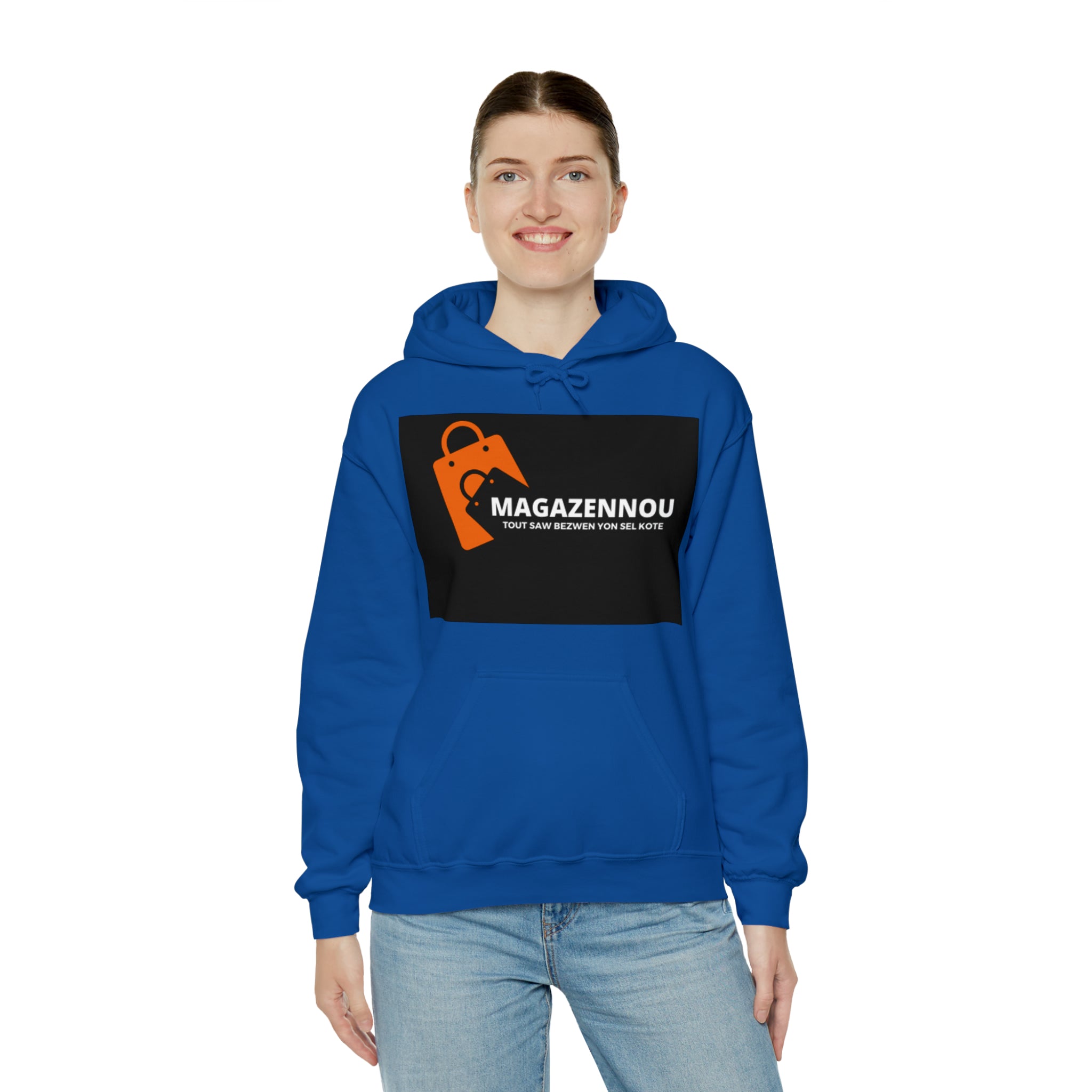 Magazennou.  Hooded Sweatshirt