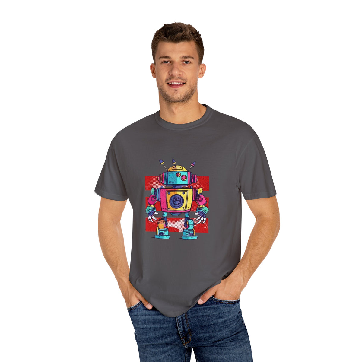 Robotics Club 2025 Unisex Garment-Dyed T-Shirt