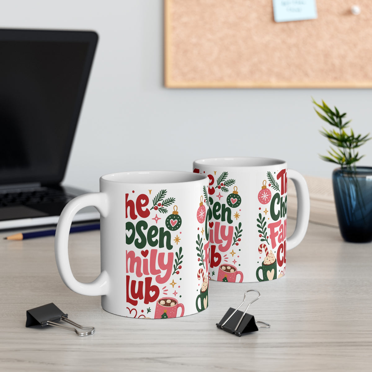 Chosen Family Mug, Best Friend Gift, Friendship Coffee Cup, Friendsmas Gift, Found Family Gift