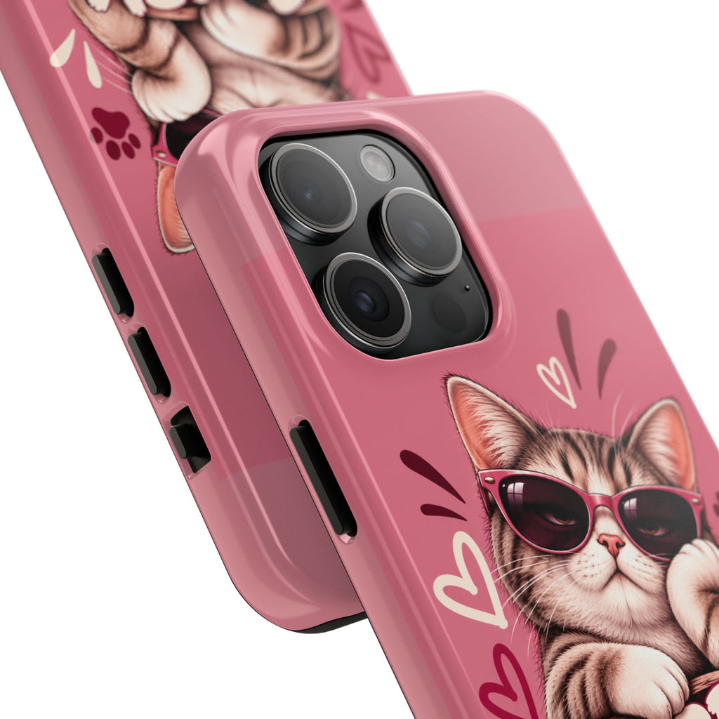 Sorry, My Cat Said No — Funny Cat Lover Tough Phone Case