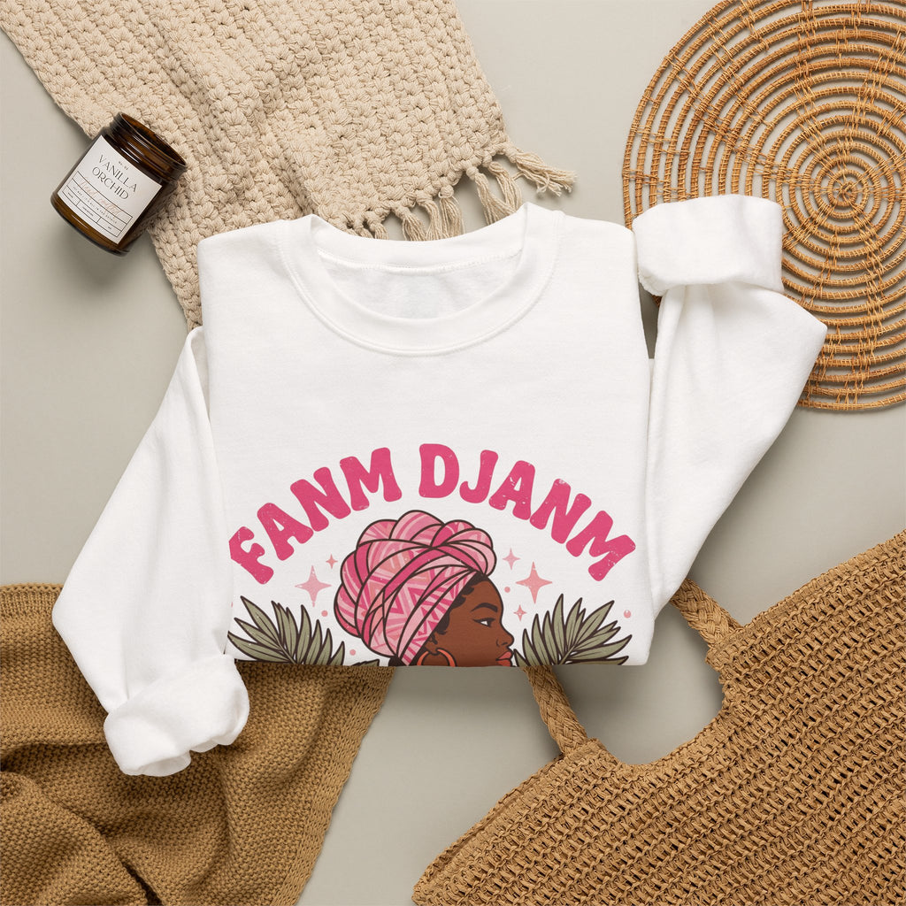 Fanm Djanm – Haitian Women Empowerment Graphic Sweatshirt | SONHCO