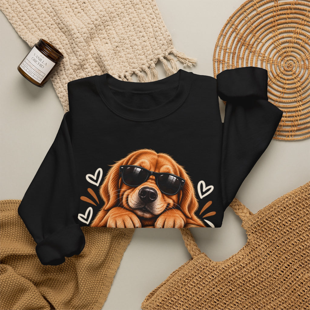My Dog Knows Everything — Funny Dog Lover Crewneck Sweatshirt