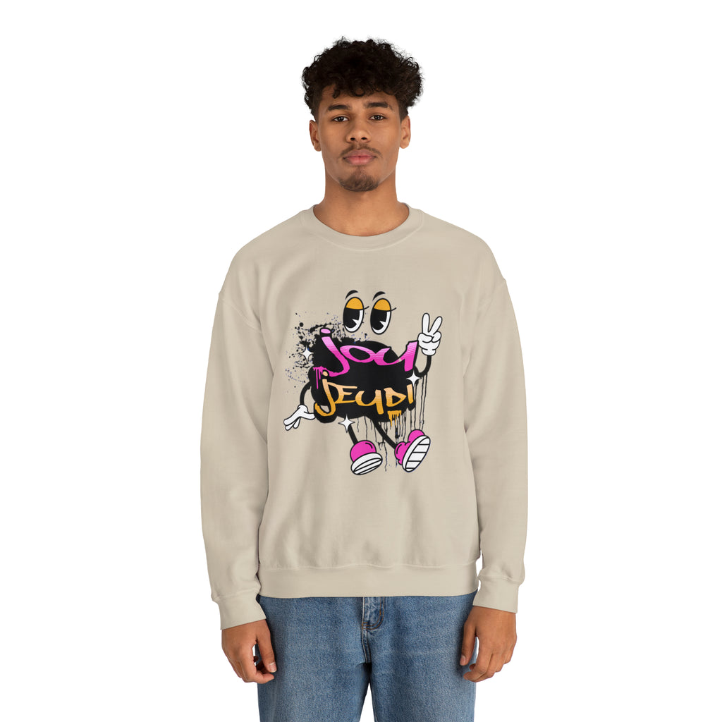 Jou Jeudi  - Unisex Heavy Blend™ Crewneck Sweatshirt