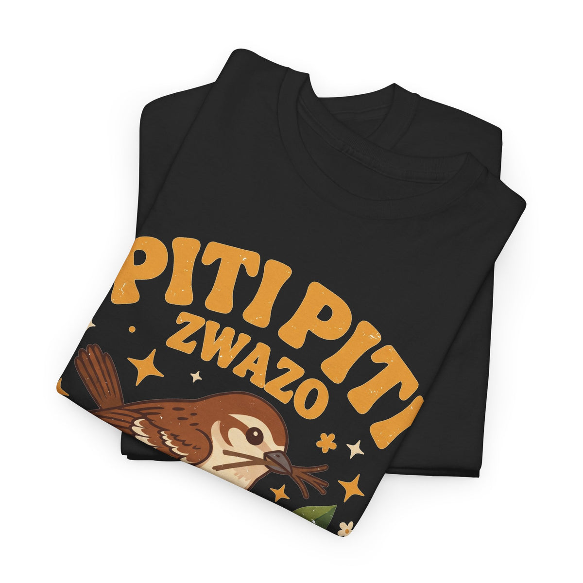 Piti Piti Zwazo Fè Nich Li – Haitian Creole Graphic T-Shirt